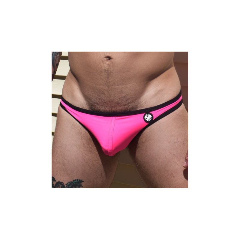Breedwell Slip DOMINATOR MANKINI Rose fluo
